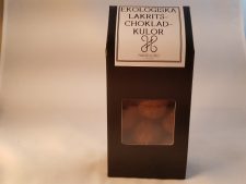 Ekologiska lakritschokladkulor