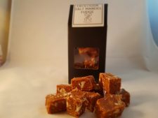 Ekologisk salt mandel fudge